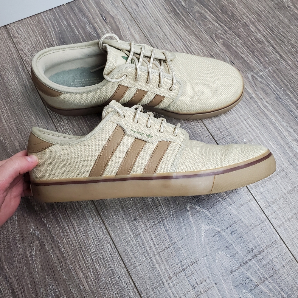 Adidas Men's natural seeley hemp shoes